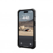 Urban Armor Gear Monarch Case for iPhone 15 (carbon fiber) 6