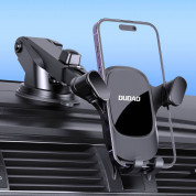 Dudao F5Pro Plus Gravity Car Dashboard Mount - поставка за таблото или стъклото на кола за смартфони с дисплей от 4.7 до 7 инча (черен) 1