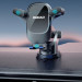 Dudao F5Pro Plus Gravity Car Dashboard Mount - поставка за таблото или стъклото на кола за смартфони с дисплей от 4.7 до 7 инча (черен) 4