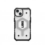 Urban Armor Gear Pathfinder MagSafe Case - удароустойчив хибриден кейс за iPhone 15 (прозрачен) 2