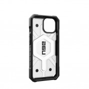 Urban Armor Gear Pathfinder MagSafe Case - удароустойчив хибриден кейс за iPhone 15 (прозрачен) 14
