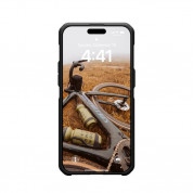 Urban Armor Gear Metropolis LT Kevlar MagSafe Case for iPhone 15 Pro Max (black) 7
