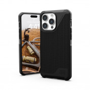 Urban Armor Gear Metropolis LT Kevlar MagSafe Case for iPhone 15 Pro Max (black)