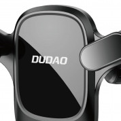 Dudao F5Pro Universal Air Vent Car Mount - поставка за радиатора на кола за смартфони с дисплей от 5.4 до 7 инча (черен) 1