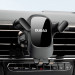 Dudao F5Pro Universal Air Vent Car Mount - поставка за радиатора на кола за смартфони с дисплей от 5.4 до 7 инча (черен) 5