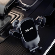 Dudao F5Pro Universal Air Vent Car Mount - поставка за радиатора на кола за смартфони с дисплей от 5.4 до 7 инча (черен) 6