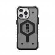 Urban Armor Gear Pathfinder MagSafe Case - удароустойчив хибриден кейс за iPhone 15 Pro Max (сив) 2