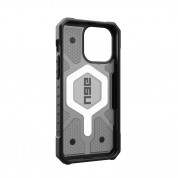 Urban Armor Gear Pathfinder MagSafe Case - удароустойчив хибриден кейс за iPhone 15 Pro Max (сив) 14