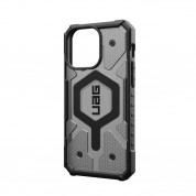 Urban Armor Gear Pathfinder MagSafe Case - удароустойчив хибриден кейс за iPhone 15 Pro Max (сив) 12