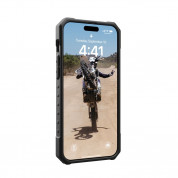 Urban Armor Gear Pathfinder MagSafe Case - удароустойчив хибриден кейс за iPhone 15 Pro Max (сив) 5