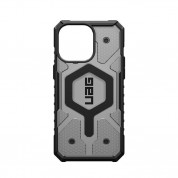 Urban Armor Gear Pathfinder MagSafe Case - удароустойчив хибриден кейс за iPhone 15 Pro Max (сив) 11