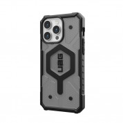 Urban Armor Gear Pathfinder MagSafe Case - удароустойчив хибриден кейс за iPhone 15 Pro Max (сив) 3