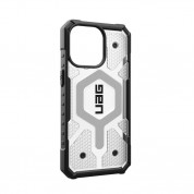 Urban Armor Gear Pathfinder MagSafe Case - удароустойчив хибриден кейс за iPhone 15 Pro Max (прозрачен) 13