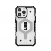 Urban Armor Gear Pathfinder MagSafe Case - удароустойчив хибриден кейс за iPhone 15 Pro Max (прозрачен) 2