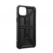 Urban Armor Gear Monarch Case - удароустойчив хибриден кейс за iPhone 15 Plus (черен-карбон) 13