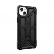 Urban Armor Gear Monarch Case - удароустойчив хибриден кейс за iPhone 15 Plus (черен-карбон) 4
