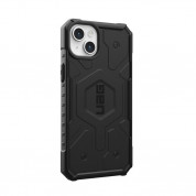 Urban Armor Gear Pathfinder MagSafe Case - удароустойчив хибриден кейс за iPhone 15 Plus (черен) 4