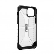 Urban Armor Gear Plasma Case - удароустойчив хибриден кейс за iPhone 15 Plus (прозрачен) 14