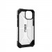 Urban Armor Gear Plasma Case - удароустойчив хибриден кейс за iPhone 15 (прозрачен) 15
