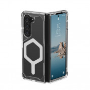 Urban Armor Gear Plyo Pro Case - удароустойчив хибриден кейс s MagSafe за Samsung Galaxy Z Fold5 (прозрачен) 11