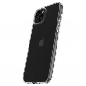 Spigen Crystal Flex Case - тънък качествен силиконов (TPU) калъф за iPhone 15 Plus (прозрачен)  8