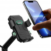 Dudao Electric Cycle Motorcycle Phone Holder F7C Plus (black) 1