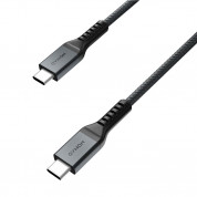 Nomad Kevlar USB-C to USB-C Charging Cable v2 100W - здрав кевларен USB-C към USB-C кабел за MacBook и устройства с USB-C порт (150 см) (черен) 1