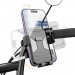 Dudao Electric Bicycle Motorcycle Phone Holder F7C - универсална поставка за колело и мотоциклет за мобилни телефони (черен) 3