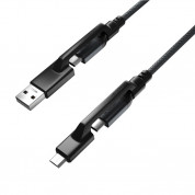 Nomad Kevlar USB-C to Universal Cable v2 (150 cm) (black)  1