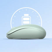 Ugreen Ergonomic Wireless Mouse 2.4G - ергономична безжична мишка (за Mac и PC) (зелен) 5