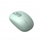 Ugreen Ergonomic Wireless Mouse 2.4G - ергономична безжична мишка (за Mac и PC) (зелен)