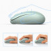 Ugreen Ergonomic Wireless Mouse 2.4G - ергономична безжична мишка (за Mac и PC) (зелен) 2