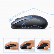 Ugreen Ergonomic Wireless Mouse 2.4G - ергономична безжична мишка (за Mac и PC) (тъмносин) 1