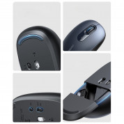 Ugreen Ergonomic Wireless Mouse 2.4G - ергономична безжична мишка (за Mac и PC) (тъмносин) 7