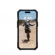 Urban Armor Gear Pathfinder MagSafe Case - удароустойчив хибриден кейс за iPhone 15 (черен) 7