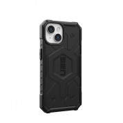 Urban Armor Gear Pathfinder MagSafe Case - удароустойчив хибриден кейс за iPhone 15 (черен) 4