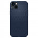 Spigen Liquid Air Case - силиконов (TPU) калъф с висока степен на защита за iPhone 14 (син) 2