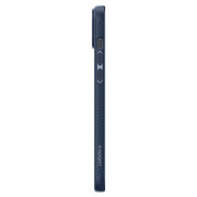 Spigen Liquid Air Case - силиконов (TPU) калъф с висока степен на защита за iPhone 14 (син) 4