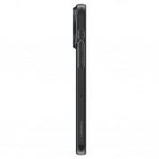 Spigen Crystal Flex Case - тънък качествен силиконов (TPU) калъф за iPhone 15 Pro (сив)  5