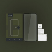 Hofi Glass Pro Plus Tempered Glass 2.5D - калено стъклено защитно покритие за дисплея на iPhone 15 Pro Max (черен-прозрачен) 1