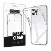 GrizzGlass BasicClear TPU Case - силиконов (TPU) калъф за iPhone 14 (прозрачен) 