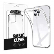 GrizzGlass BasicClear TPU Case - силиконов (TPU) калъф за iPhone 14 Pro (прозрачен) 