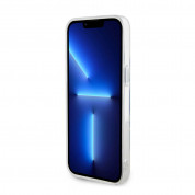 Karl Lagerfeld IML Ikonik Magsafe Case - дизайнерски силиконов кейс за iPhone 15 Pro Max с Magsafe (прозрачен) 4