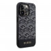 Guess PU G Cube MagSafe Leather Hard Case - дизайнерски кожен кейс с MagSafe за iPhone 15 Pro Max (черен) 4