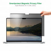 4smarts Smart Protect Magnetic Privacy Filter - магнитно защитно покритие с определен ъгъл на виждане за дисплея на MacBook Air 15 M2 (2023)