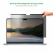 4smarts Smart Protect Magnetic Privacy Filter - магнитно защитно покритие с определен ъгъл на виждане за дисплея на MacBook Air 15 M2 (2023) 1