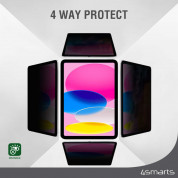 4smarts Smart Protect Magnetic Privacy Filter - магнитно защитно покритие с определен ъгъл на виждане за дисплея на iPad 10 (2022) 2