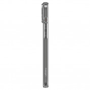 Spigen Crystal Flex Case - тънък качествен силиконов (TPU) калъф за iPhone 15 (прозрачен)  3