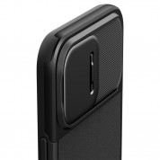 Spigen Optik Armor MagFit MagSafe Case for iPhone 15 Pro (black) 8