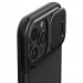 Spigen Optik Armor MagFit MagSafe Case - тънък качествен силиконов (TPU) калъф с капак за камерата с MagSafe за iPhone 15 Pro (черен) 8